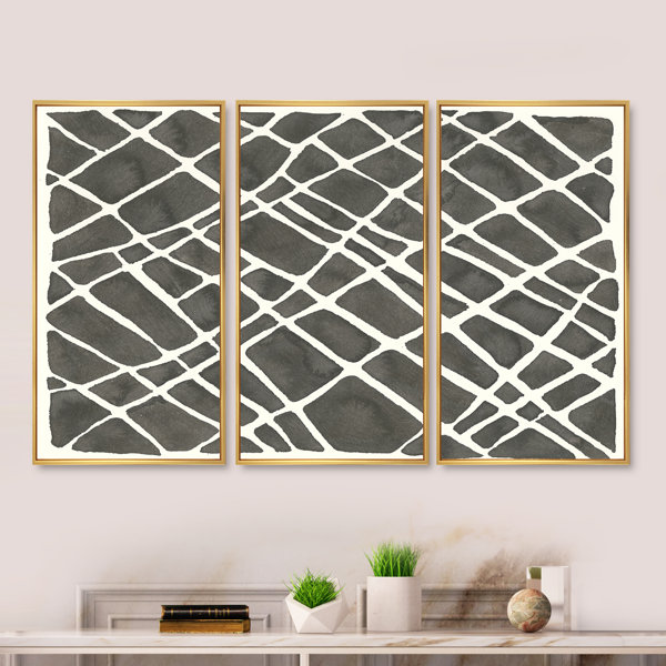 George Oliver " Minimalist Graphics V " 3 - Pieces - Wayfair Canada