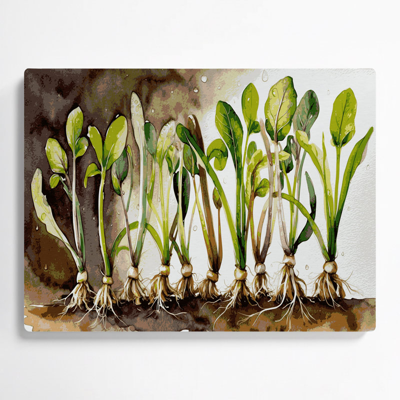 Art mural en métal beige, légumes et radis, H 11 po x l 14 po