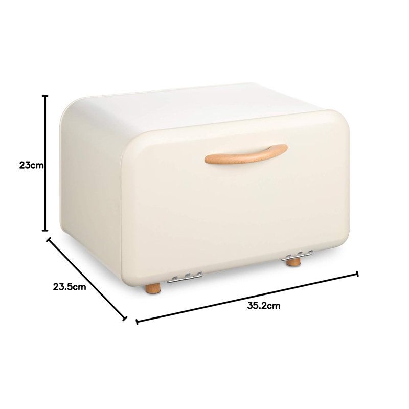 Food Storage Container, Cream