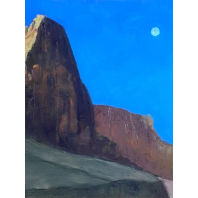 Desert Moon Print by Dina Gardner