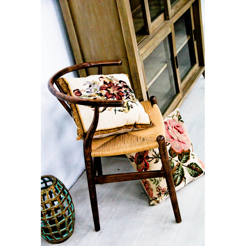 Baynes Solid Wood Dining Chair, Brown
