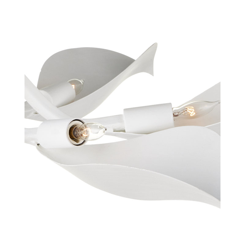 Snowflower Semi-Flush Mount