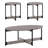 Ensemble de tables d'appoint 3 pièces
