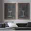 « articles bar blueprint iii » par antonymeus bunjamin (abe)-ensemble de 2 reproductions d’art sur cadre photo-478218588-424770745-424755558