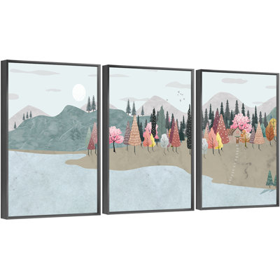 " Mountain " 3 - Pieces