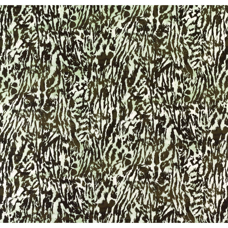 Tissu en lin Schumacher x Celerie Kemble, Darkwood