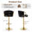 Swivel Adjustable Height Bar Stool With Metal Frame-109264315
