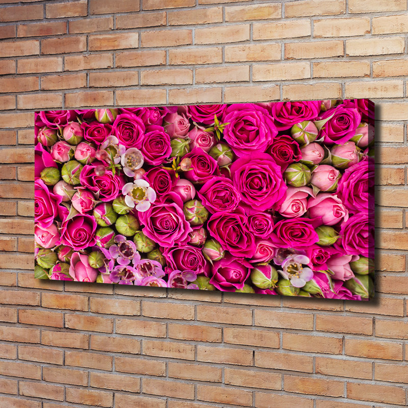 Roses - Wrapped Canvas Print