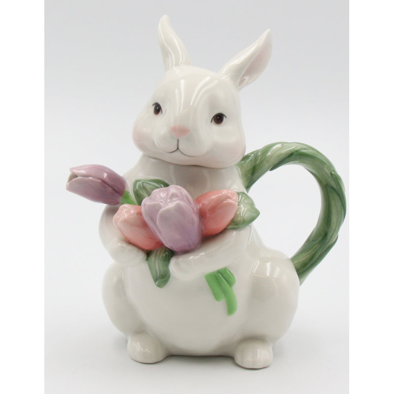Théièree de lapin en suspension de lapin 16 oz. Herold