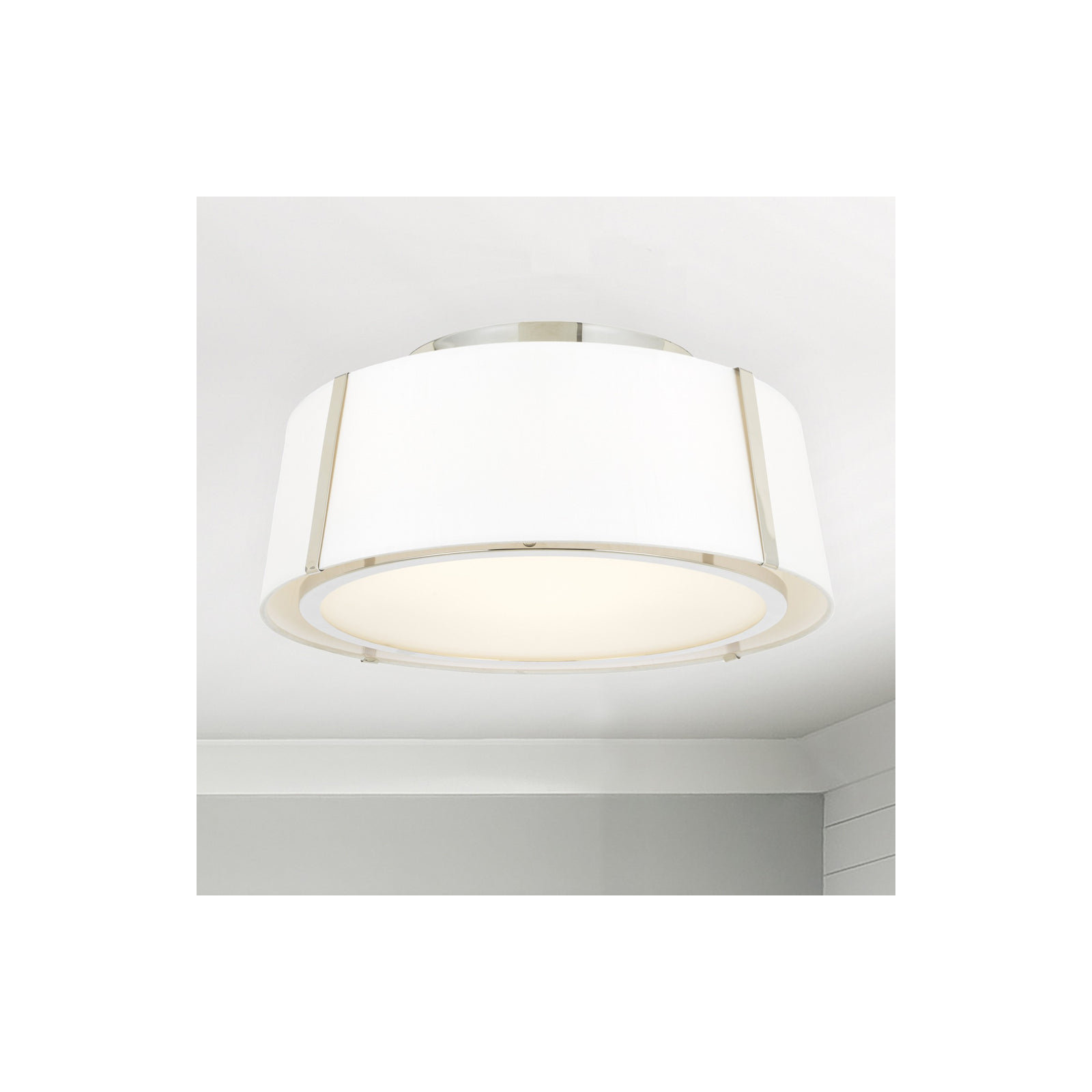 Marietta 3 - Light 18" Semi Flush Mount, Antique Gold