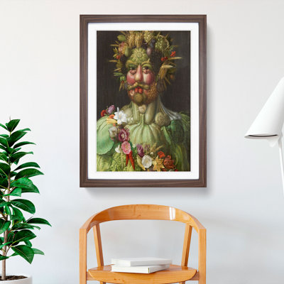 Vertumnus by Giuseppe Arcimboldo - Picture Frame Painting