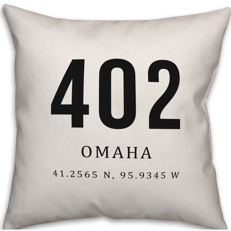 Outdoor Reversible Throw Pillow