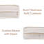 Beige Garden Lounge Sofa Set