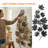 Autumn Maple Leaf Metal Wall Art - 46.75" Vertical Nature-Inspired Wall Décor-1910361782