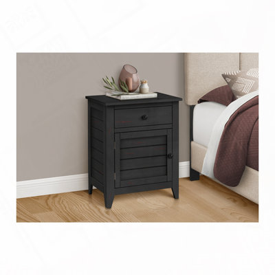 Table de chevet en bois