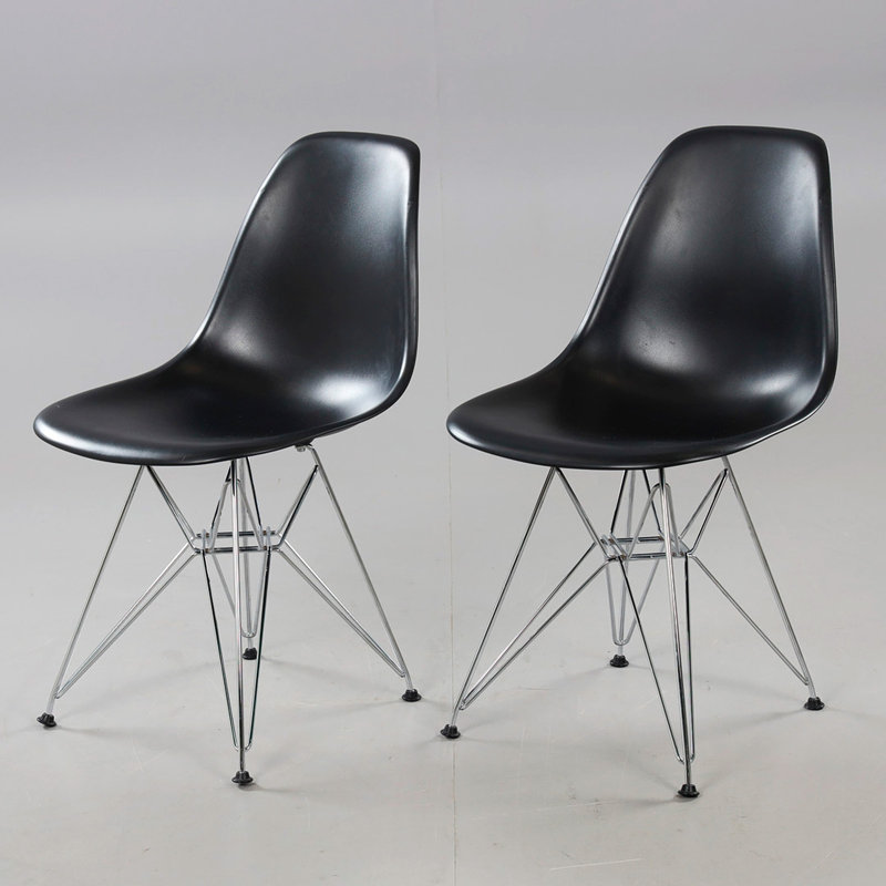 Drumwright 19'' H Side Chair, Black