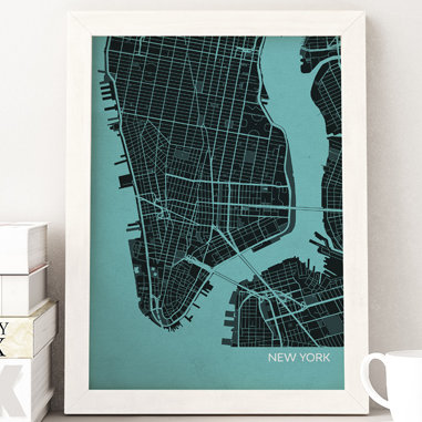 Single Picture Frame Print, White