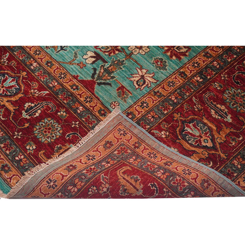 Wool Floral Area Rug