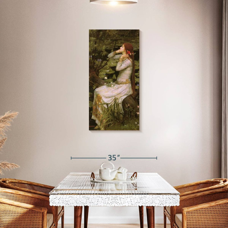 Ophelia 1894, 42" H x 21" W
