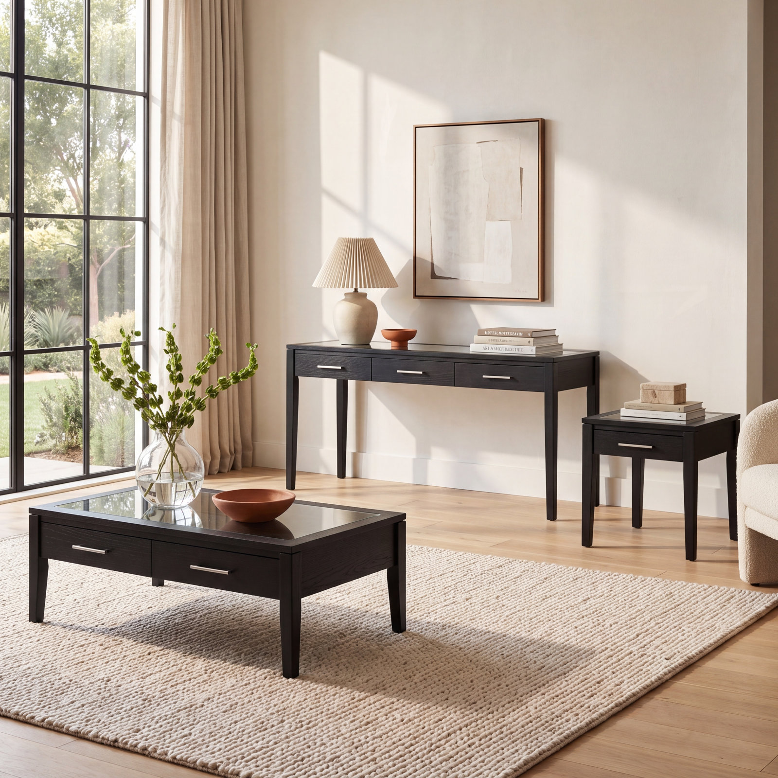Eloise 3-Piece Living Room Table Set