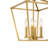 Allis 4 - Light Steel Dimmable Geometric Lantern Dining Room Chandelier-2038902763