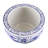 Blue And White Porcelain Fishbowl With Elephant Design-1127372357