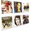 Support mural de rangement pour disque vinyle 6 pièces, présentoir à bois 12 po pour salon, blanc-129743745