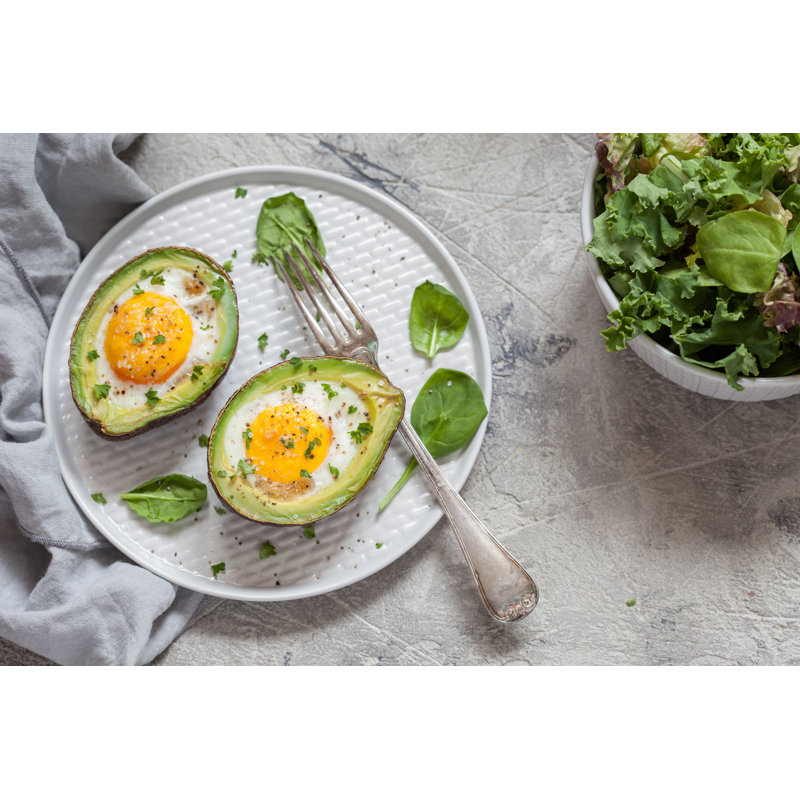 Avocado Stuffed With Eggs - Wrapped Canvas Print, 81cm H x 122cm W x 3.8cm D