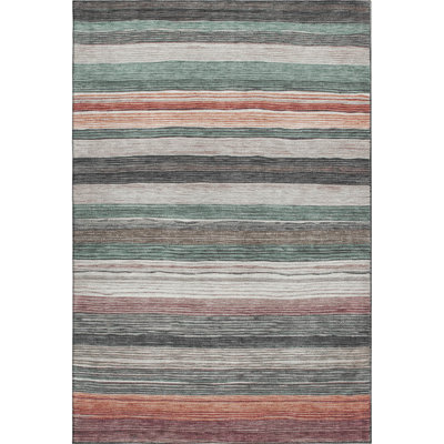 Premium Machine Washable Hedden AMF1703 Stripes Rug