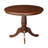 Ingbert Extendable Solid Wood Pedestal Dining Table-567339857