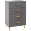 60 cm W Chest of 4 Drawers