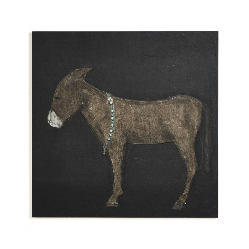 Burro Noche by Paul Meyer, 32" H x 32" W
