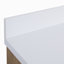 Meuble-lavabo de salle de bain autoportant 48 po entièrement assemblé avec plateau en bois massif et plateau blanc entièrement assemblé
