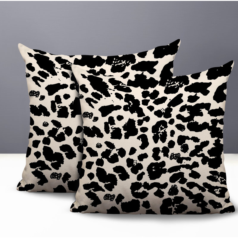 Coussin intérieur / extérieur Lexy, 16x16, Black