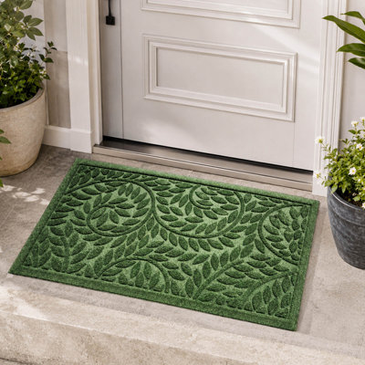 Heavy Duty Welcome Door Mat with Natural Rubber Backing