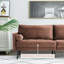 3 Seater Velvet Sofa-1702085224