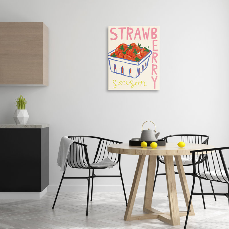  «Summer Strawberry Season» par Lisa Barlow, H 30 po x l 24 po