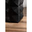 Table d'appoint de 23,73 po de hauteur avec élément rétro, design, fabrication en bois de sapin, ornement, composé de