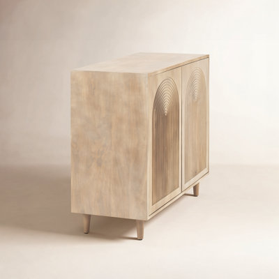 Apia Solid Wood Storage Cabinet