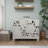Wood Intricately Carved Floral Cabinet