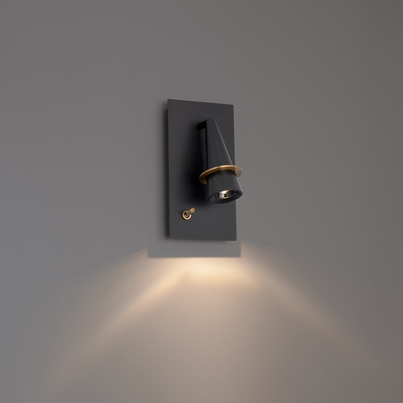 Lampe de lecture à DEL à intensité réglable Wizard avec port USB et USBc intégré, température de couleur 3000K