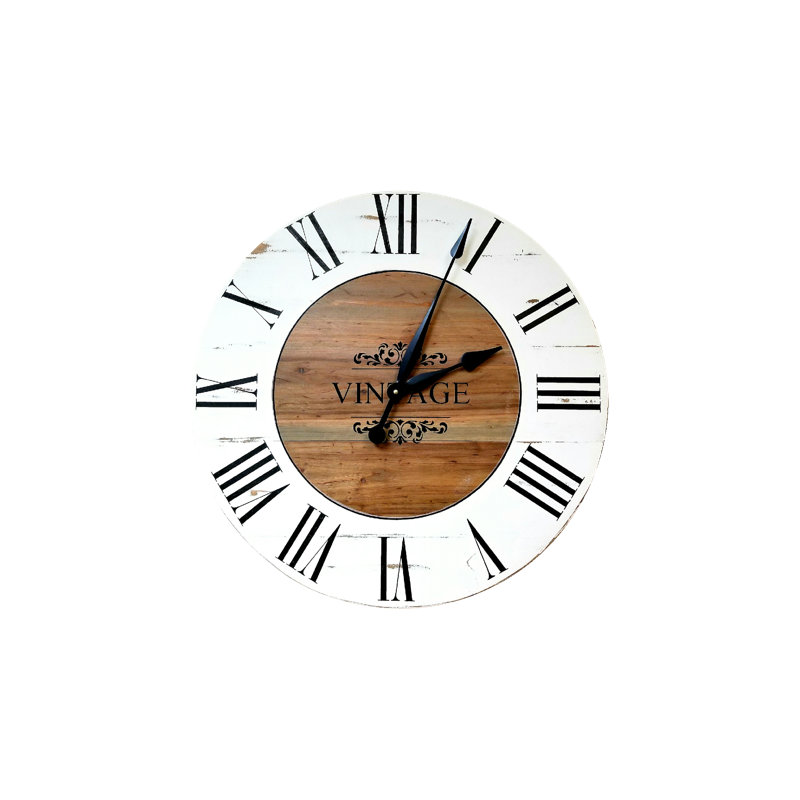 Brampt Wall Clock, 36" H x 36" W x 2" D