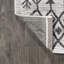 Tapis ivoire / noir Whipe Bohemian-740926479