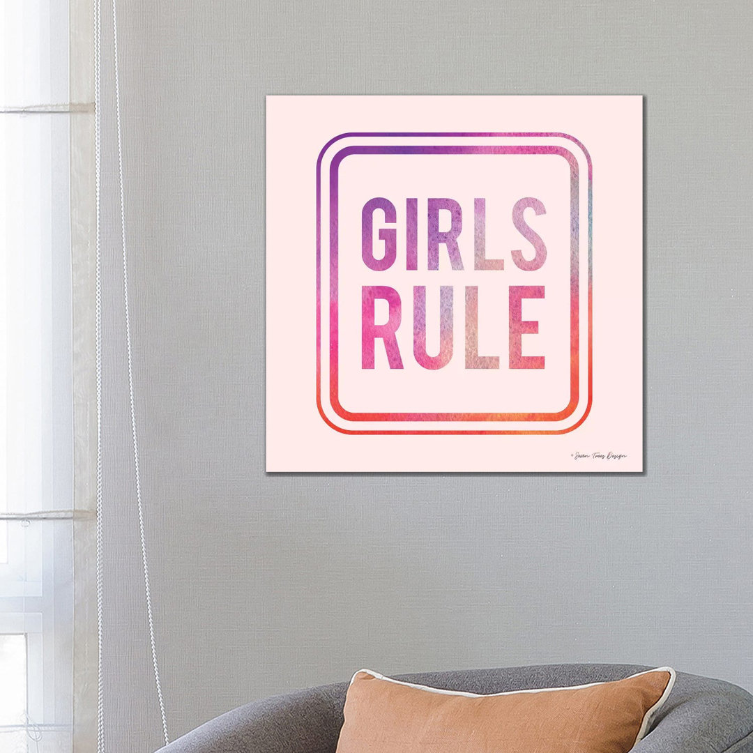 Girls Rule von Seven Trees Design - Galerie- Giclée auf Leinwand