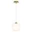 Luminaire suspendu sphérique unique à 1 lumière Jacobson-458459418