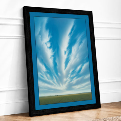Expansive Sky Scandinavian - Framed Print