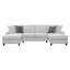 Canapé modulaire gris Ranger