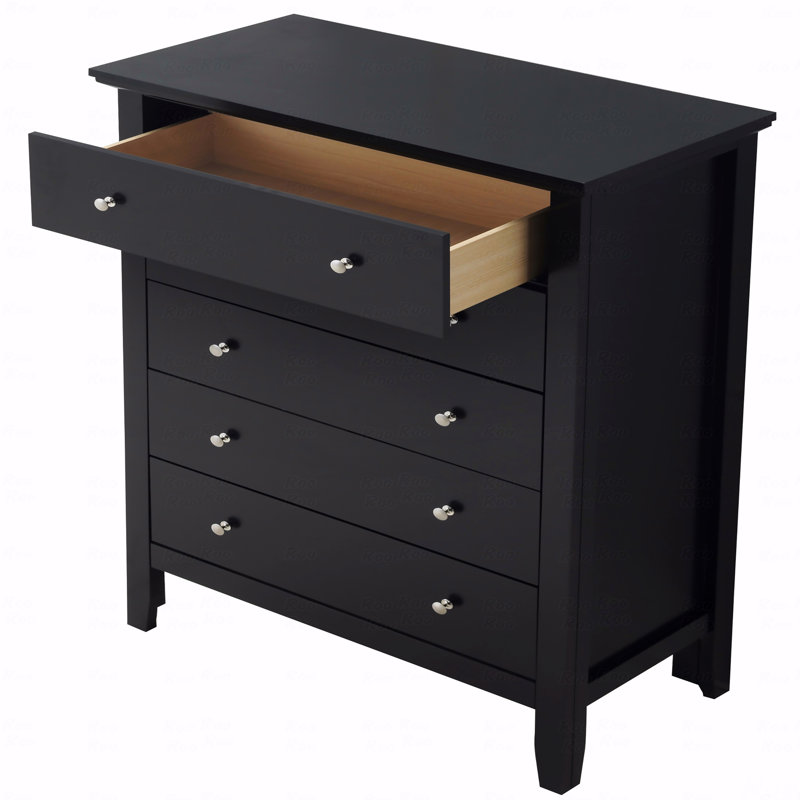 Commode Basic, Noir