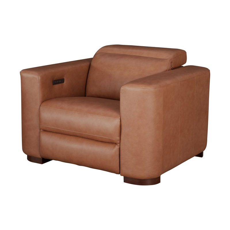 Loris Reclining Chair, LE0600 Genuine Leather