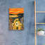 Art mural en verre épique «Tribute To Mr Munch» par Matt Wills, 16 po x 24 po-2123280608